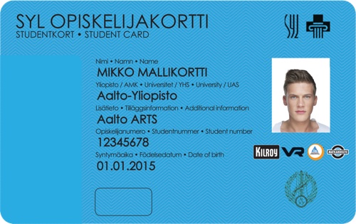 Kortti ilman maksuominaisuutta